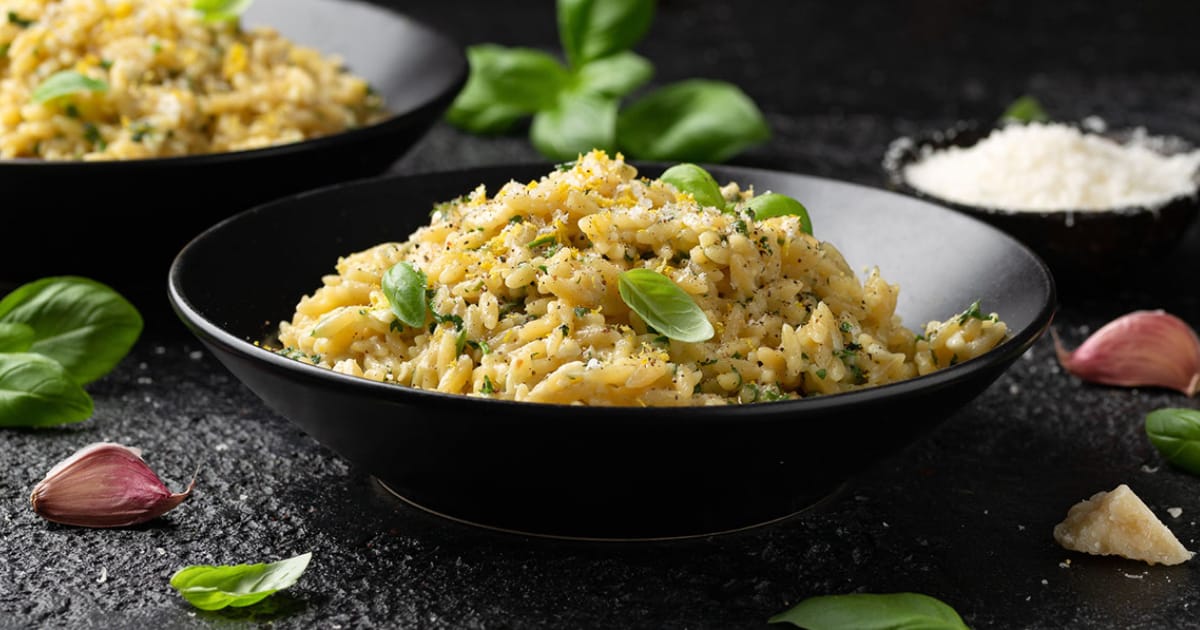 Orzo with Lemon and Herbs