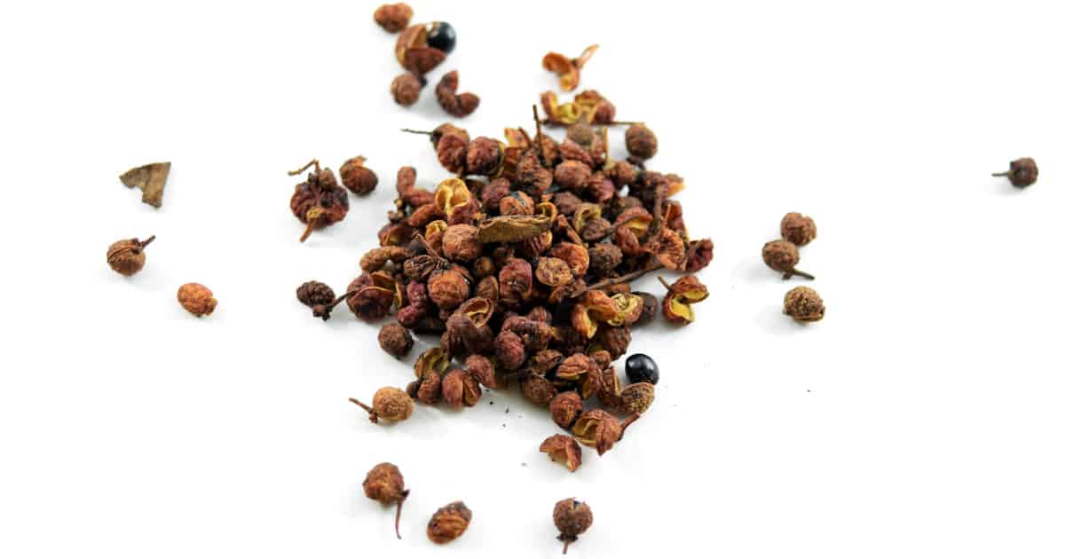 Sichuan peppercorns