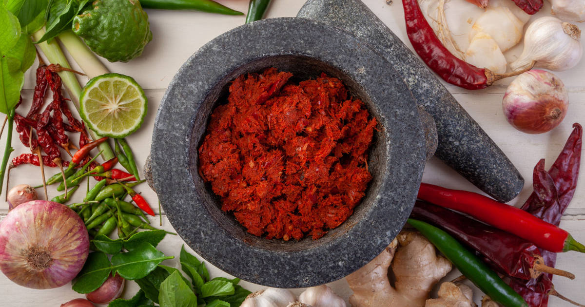 Thai red curry paste