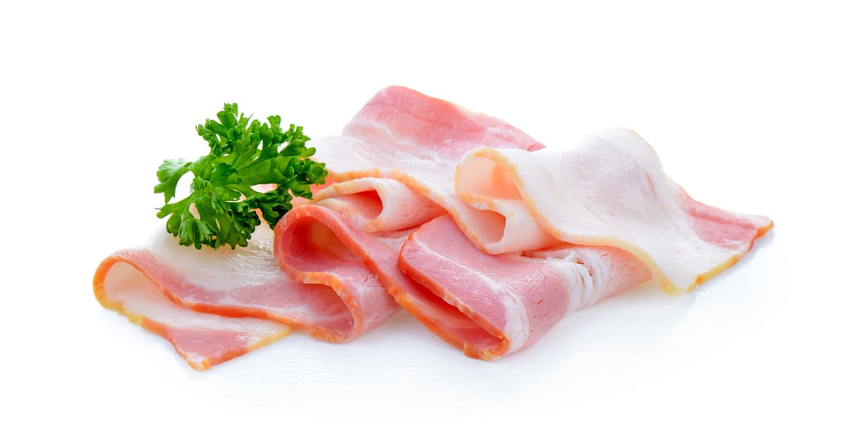 Thin-cut bacon