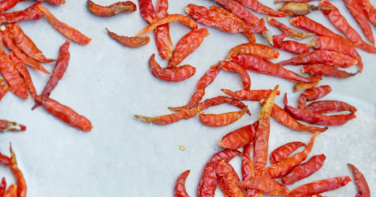 Dried Red Thai Chilies