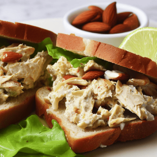 Cumin Chicken Salad Sandwiches Recipe