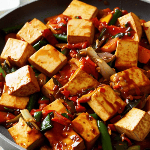 Tofu Gochujang Stir Fry