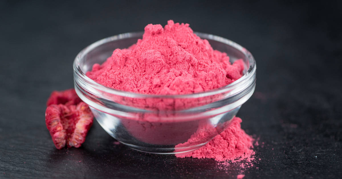 How to Make Raspberry Powder